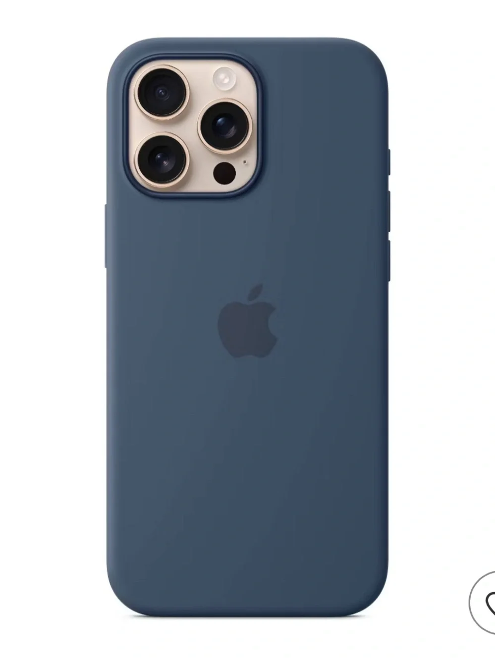 Apple Iphone 12 Pro Max silicone case navy blue